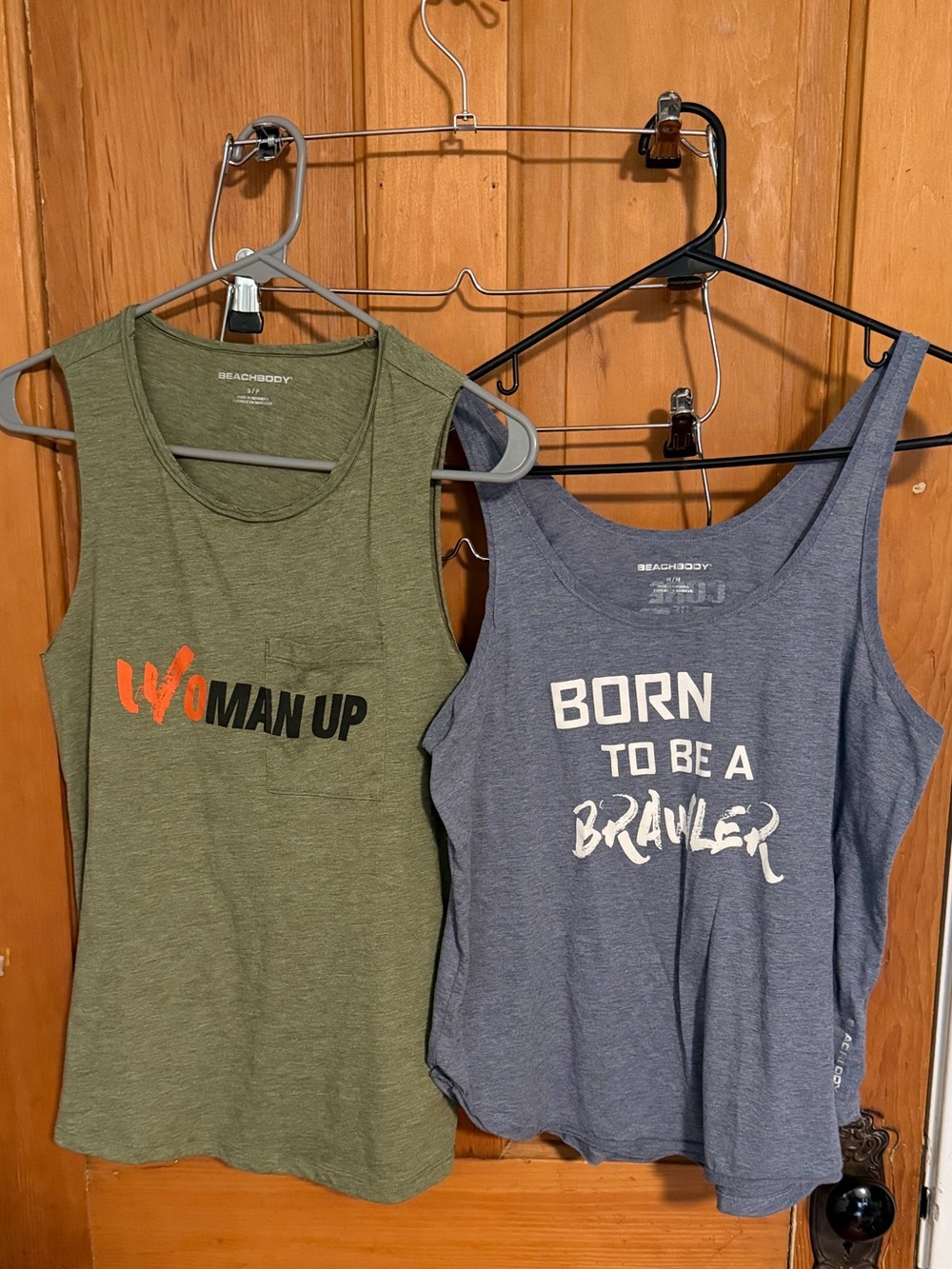Bundle of 2 Core de Force Beachbody tank tops